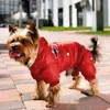 Dog Apparel Jumpsuit Winter Clothes Fleece Cat Puppy Coat Hoodies Clothing Chihuahua Yorkies Pet Jackets For Small s 221202