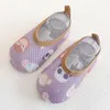 First Walkers 2022 Mesh Thin Baby Floor Shoes Children Toddler Cartoon Non-slip Socks Spring And Summer