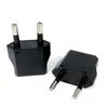 US to EU Plug Adapter Round 2 Pins 4.0mm 4.8mm Travel Converter For America To European Charge Adapters