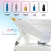 CE approuvé Laser 4 In1 Multifinection Beauty Equipment IPL RF ND YAG Diode Laser Ice Titanium Hair Tattoo Machine