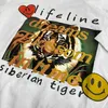 T-shirts Hommes Tiger Print T-shirt Hommes Femmes Haute Qualité T-shirt Vêtements Tops Tee Vêtements T221202