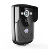 비디오 도어 전화 9 "2 모니터 녹음 컬러 터치 스크린 전화 PIR 레코드 인터콤 시스템 IR 카메라 8G SD 카드