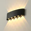 Applique murale Led en aluminium, conforme à la norme IP65, éclairage d'extérieur, design moderne, luminaire décoratif d'intérieur, idéal pour la maison, les escaliers, la chambre à coucher, la salle de bain ou le chevet, 10W