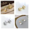 Backs Earrings Mosquito Coil Ear Clips Without Pierced Women's Simple Clip On Combination