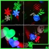 LED -effekter LED -effekter inomhus mticolor laserljus som rör sig RGB -utskjutande semester med 4 kort byte mönster jul hallowee dhlfv