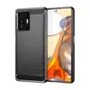 Coques de téléphone en carbone pour Redmi K60 12C Note 12 Xiaomi 13 12T 12S POCO X5 Pro Plus 5G, étui en fibre de tréfilage texturé en carbone