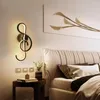 Wall Lamp 22W Musical Note Light Nordic Creative Metal Led Art Sconce för restaurang vardagsrumsdekoration