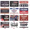 2024 년 대통령 선거 디자인을위한 맞춤형 트럼프 깃발 직접 공장 3x5 ft 90x150 cm America Back Dhl Wholesale