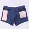 Underpants tasche maschile mutande boxer antifurto per le mutandine da boxers da boxer da uomo boot shorts