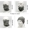 Tactical Hood Fleece Neck Male Bandana Warmer Winter Windproof Tube Scarves for face Soft Women Half Mask Gaiter Snowboard 221201