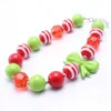 H￤nge halsband greenaddred color baby barn chunky halsband jul tjej barn bubblegum p￤rla barn smycken dropp leverans hals dhbqm