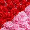 Decorative Flowers 100Pcs Big PE Foam Roses Artificial Flower Heads For Wedding Party Decoration DIY Wreaths Home Craft Supplies