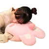 Mignon fraise lapin en peluche doux en peluche rose lapin main plus chaud oreiller poupée jouets pour enfants filles cadeau d'anniversaire décor