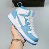 Childrens Infants 1s Mid Basketball Shoes Toddler Kids 1 trainers Kid Runner Athletic shoes Child Pine Green Game Royal Scotts Obsidian Chicago Bred Sneakers