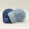 여성을위한 데님 야구 모자 야외 숙녀 편지 남자 모자 가을 캐주얼 Streetwear 아빠 모자 Snapback Sun Gorras Chapeau