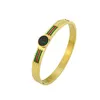 Bracciale in argento di lusso per donna Bracciale rigido Design Bangle Acciaio inossidabile Fibbia in oro Gioielli di moda Braccialetti firmati per uomo e donna Regalo che non tramonta mai