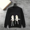 Hommes Pulls Mode Casual Hip Hop Streetwear Tricot Habillé Pulls Designer Pulls À Capuche Manches Longues Automne Hiver Chaud Chandails Tricotés