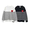 Men's Sweaters designer sweater man woman three colors knit Love A womens turtleneck fashion letter black white high collar stripe long sleeve clothes Top 20ss S15I