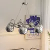 ペンダントランプ銅クリスマスボール照明真鍮幾何学的光エルズサークルビンテージランプガラスボックスアイアンケージ