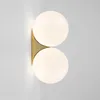 Wandlamp Modern Simple Glass Ball Nordic Designer Woonkamer Slaapkamer Bedroom Aisle Corridor Trap Home Light Sconces