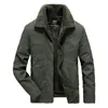 Erkekler Down Parkas Kalın Trençkot Askeri Ceket 100 Pamuk Kış Sokağı Giysileri Yün Gram Marka Giysileri 221202