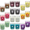 Velas de velas de ansiedade perfumada redutora jasmine rosa baunilha bergamot fig lavanda limão mola springer alecrim a dhgarden am2fw dr dhaqt