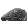 Berets Casual Men's Hats Retro Hut für Frauen Baumwollvisoren Stickerei