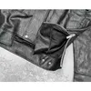 Jackets masculinos 2022 ArnodeFrance Autumn Winter Adf couro de ferramentas funcionais com zíper capa preto m-xl t2221202