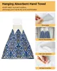 Towel Flower Carving Petal Line Kitchen Bathroom Absorbent Soft Children's Hand Table Cleaning Cloth