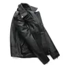 Jackets de motocicletas clássicas de couro falso de couro masculino masculino 100% de choque de choque de cheiro de choque de choque 61-67cm 6xl M192 221201