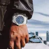 Relojes de pulsera Montre Homme PINDU DESIGN 2022 reloj mecánico de acero inoxidable para hombre cuerda automática resistente al agua reloj Masculino