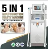 Salon use ipl opt laser hair removal machine skin tightening nd yag laser tattoo remove 5 IN 1 multifuction beauty equipment with logo customization