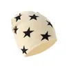 Hair Accessories Star Hat Baby Sleeve Cap Men And Women For Children Kids Double Layer Spring Autumn Winter Printed