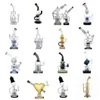 Hookah Glass Ice Bong with Twisted Tree Perc Water Pipe 12.2Inch Double Filter Catcher 4 Arm Porous Percolator For Smokinge With 14mm Bowl