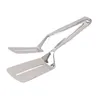 304 roestvrijstalen voedsel tong schop spatel multipurpose broodvlees groente klem klem bbq clip home camping kookgereedschap