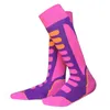 Chaussettes de sport en plein air hiver enfants thermique Ski filles coton snowboard ski Thermosocks pour garçons enfants