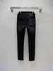 Women's Jeans Designer 2023 New Spring Summer Fashion Panelled Pencil Pants Brand Same Style Luxury Clothing MT33