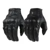 Cinq doigts gants moto gants hommes femmes moto cuir carbone cyclisme gants d'hiver moto motocross ATV moteur 221202