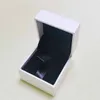 925 STERLING LOGO LOGO PAVE Ring con caja original para Pandora Clásica Diseño Joya de fiesta de bodas Cz Anillos de diamantes para mujeres Regalo de novia