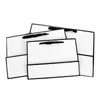 Confezione regalo Borsa per regali Scatola portatile per imballaggio in carta kraft bianca riciclabile portatile Moda carina Grande per matrimoni di festa