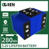 Lifepo4 280Ah Battery 3.2V Grade A DIY 12V 24V 48V Rechargeable Battery Pack for RV Boat Golf Cart Solar Storage System Forklift