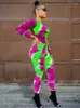 Etniska kläder 2 -stycken Set Nigeria Turkiet Africa kläder 2023 African Dashiki Fashion Suit Top and Pants Trousers Party for Lady Sets