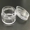 10g Clear Empty Cream Jar Packaging boxes 10ml Transparent Cream Pot Display Case10cc Cosmetic Jars