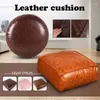 Travesseiro PU PU CAUFOIDER POUF SOFA CRAÇO OTTOMANOTOMANOTOMAN ARTIFICIAL TATAMI FLAS