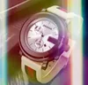 Populaire damesheren bijenster Bewoners horloges 45 mm Big Diamonds Iced Out Quartz Movement Men Sports aangepaste logo minnaars geschenken Relogio masculino polshorloge