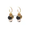 Hoop Huggie Fashion Jewelry S925 Sier Post Earrings for Women Metal Piece Charm Tassel Dangle Stud Drop Delivery DHM2W