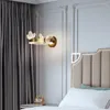Wandleuchte Nordic Butterfly LED Innenbeleuchtung für Zuhause Wohnzimmer Dekoration Nachttischlampen Metall Gold Lampada