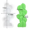 3D Empilé Silicone Bougies Moule À La Main Cactus Trèfle À Quatre Feuilles Dessert Fondant Gâteau Décor Savon Artisanat Cuisson Accessoires MJ1212