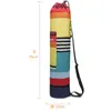 Outdoor Bags Printed Yoga Mat Bag Gym Case For Momen Men Pilates Fintess Exercise Pad Easy Carry Backpack Dance Sports