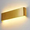 Wall Lamp LED Aecorative Living Room Bedroom Indoor Household Brushed Aluminum AC85-265V